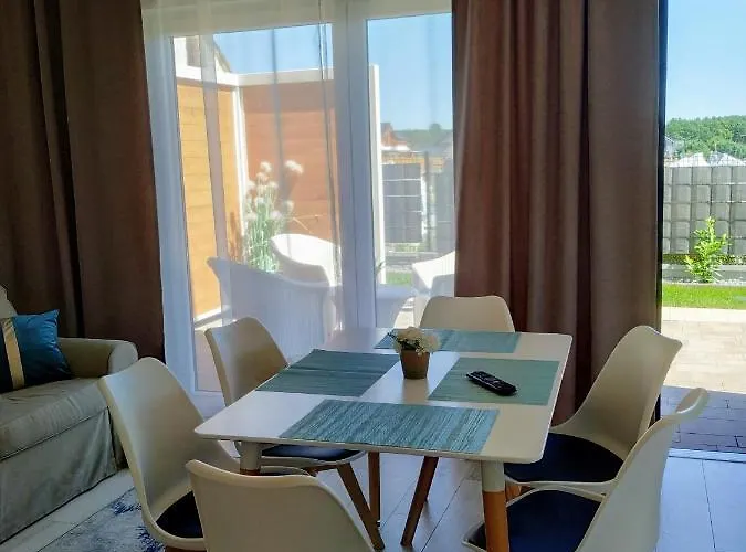 شقة Biala Perla, Sauna, Jacuzzi, Rowery Jastrzębia Góra